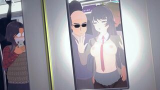Mai on the train [Professor Cow]