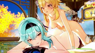 Eula x Lumine FutaSex (sound)