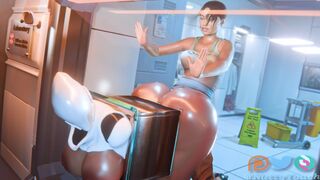 Stuck in the Lab [Futa/Futa] [NuttyTouch]