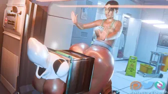 Stuck in the Lab [Futa/Futa] [NuttyTouch]