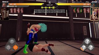 Naked Fighter 3D - Radisha VS Zainab