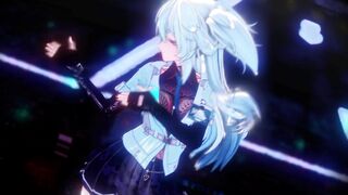 Tattooed PA-15 Girls' Frontline Dancing