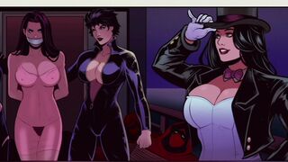 Catwoman x black cat || Ladrones de gatos secuestrados cómic fandub en español latino