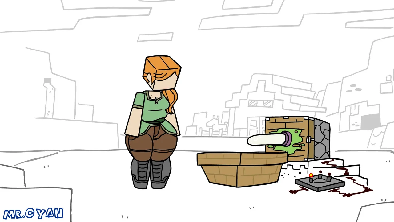 Minecraft anime alex