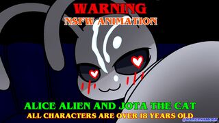 Alice Alien and Jota The Cat THE ANIMATED