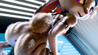 Judy rides a dildo (sound ver.)