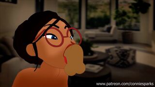 Hentai Face Fucking a Girl in Glasses [Connie Sparks]