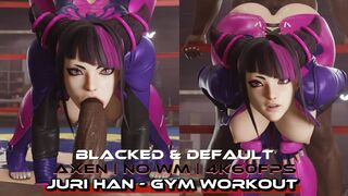 Juri Han - Gym Workout [Blacked][AXEN][NO WM][4K60FPS]