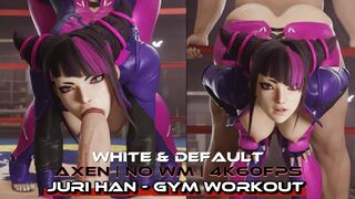 Juri Han - Gym Workout [White][AXEN][NO WM][4K60FPS]