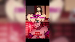 Nezuko VS Daki WIS/HMV