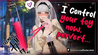 Your School Bully Takes Control of Your Vibrating Toy | Vtuber Hentai RP