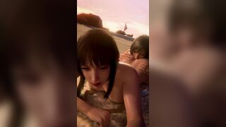 Aranea Gentiana Ass Eating
