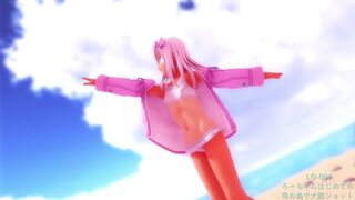 Ro500 MMD dance on the beach (not naked)