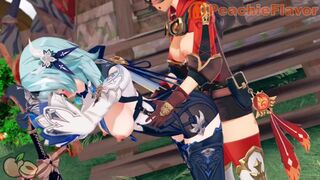 Eula x Amber Training Time ;D