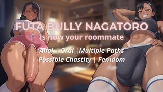 [FUTA JOI] Your Bully Nagatoro Becomes Your Roommate