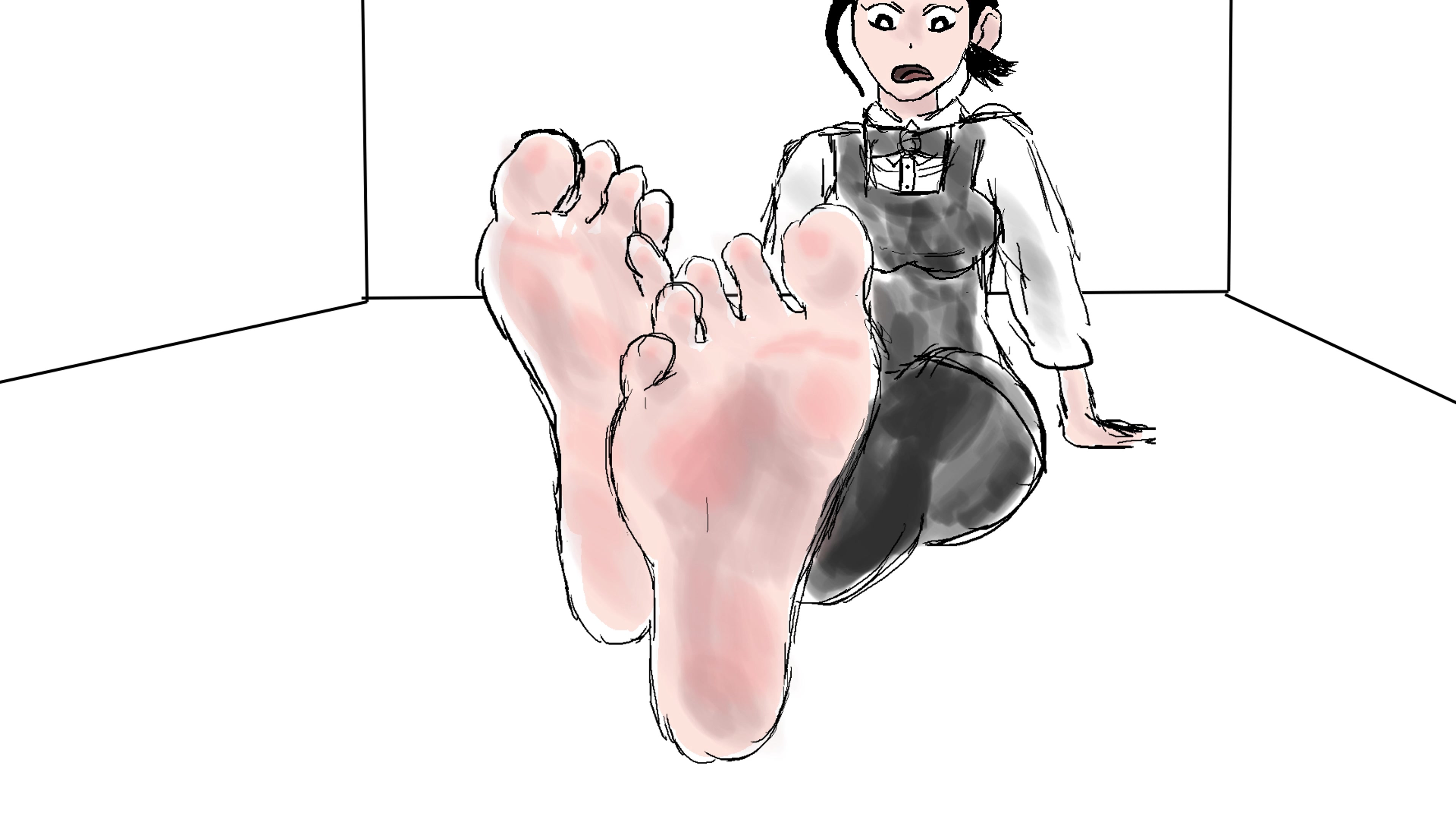 kobeni, feet