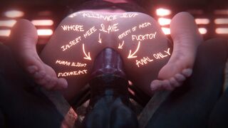 Shepard & Krogan [Bodywriting][Mept44][NO WM][4K60FPS]