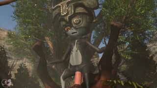 Midna Rides Horse (Neroupi)