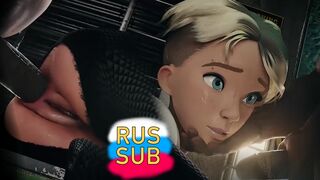 Gwen's threesome (RUS SUB) [GeneralButch]