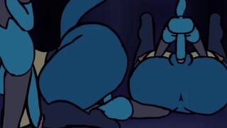 Riolu betrays his friends to get caught by an Alpha Lucario