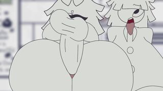 Fundamental Paper Education: Claire & Abbie are having sex