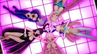 【MMD】Blue Archive AFTER PARTY