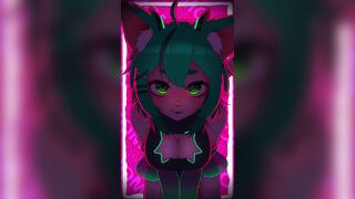 Space Cat Momo Sexy Dancing