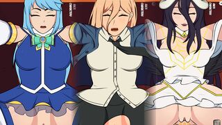 Multiple Characters Anal Doggystyle Dripping Creampie From Behind - Hole House Game