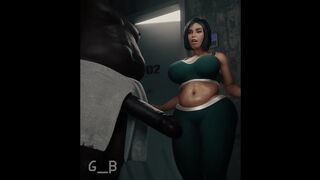 SFMPMV- Blacked Cock Sluts 125 'Bump and Grind'