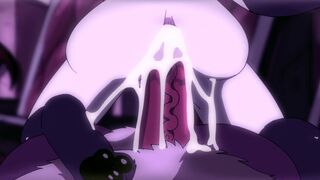 Loona reverse cowgirl