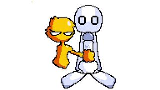 Animation pixel art paja anal