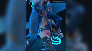 Close-up view from drons Juno and Freja