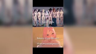 Sakura VS Naruto Girls WIS/HMV