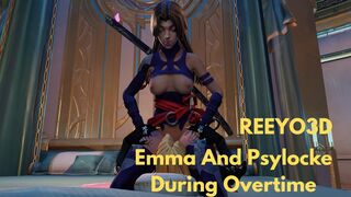 Emma and Psylocke During Overtime