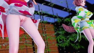 [4kmmd]Korone Risu Odoryanse