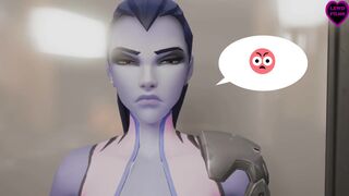LewdFilms - Mercy and Tracer bully Widowmaker at the gym (Futa) Teaser)