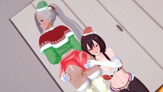 Kaho Eira & Momoha Bonnouji_100 Kanojo [Tsumi45]