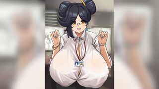 Rain Office Lady NSFW [MiruYuyo]