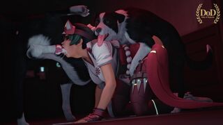 Kiriko's Doggy Spitroast