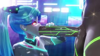 Thirsty Rebecca - Cumplete Edition![Black version][Mantis-x][4k 60fps]