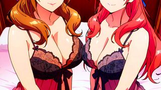 Hanazono Hahari X Oosuki Mamako Get Attacked Underground