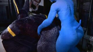 Cock vore by twitchyanimation