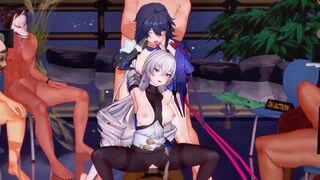 [runhh] Bronya Rand & Seele - Sugar Free