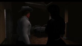 Shemale Wild West-Monastry Gangbang