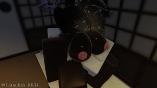 Visiting Karin's house and filling her up | Sex with a follower (25) | Part 1/2