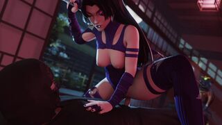 Psylocke Cowgirl [NO WM] [BaronVonMeowsberg] [4K] [60FPS]