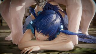 Meteion Anal (Clothed)