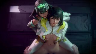 Sphene Threesome Sitting