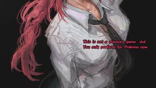 Makima's sex roulette decides how far you can go (Gambling JOI)