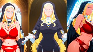 The Holy Sister Finally Gets Punished In The Dark Of The Night